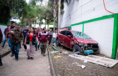 Ante las fuertes lluvias en Magdalena Contreras se emiten acciones para atender afectaciones