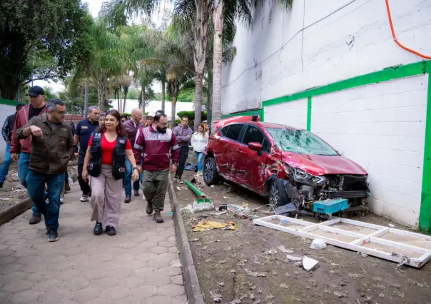 Ante las fuertes lluvias en Magdalena Contreras se emiten acciones para atender afectaciones