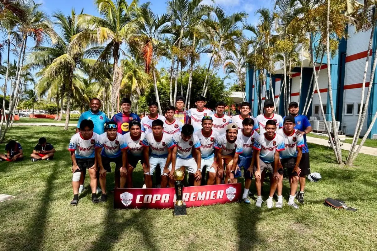 Furia Azul es campeón de la Copa Premier Tamaulipas. Foto: Victoria Jiménez