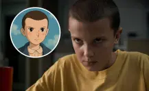 Así se vería Eleven de Stranger Things como personaje de Studio Ghibli, según la IA