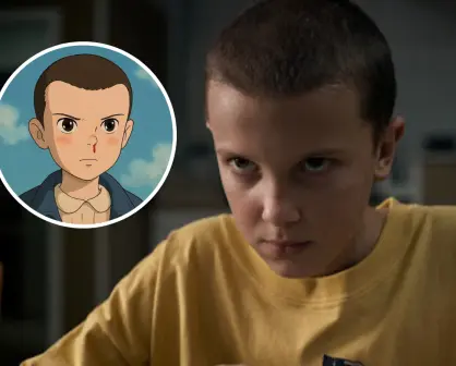 Así se vería Eleven de Stranger Things como personaje de Studio Ghibli, según la IA