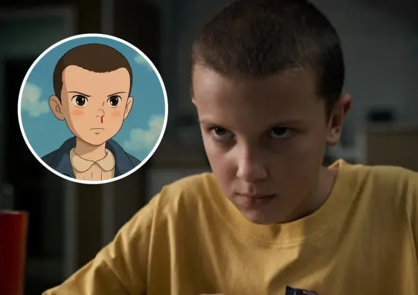 Así se vería Eleven de Stranger Things como personaje de Studio Ghibli, según la IA