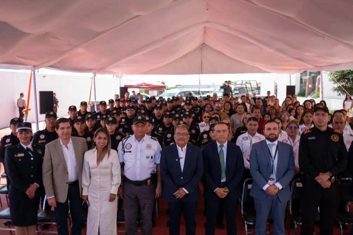 Escobedo refuerza su seguridad con nuevos policías. Foto: Gobierno de Escobedo
