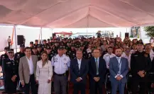 Escobedo continúa fortaleciendo a PROXPOL con nuevos policías y reconoce actos heroicos