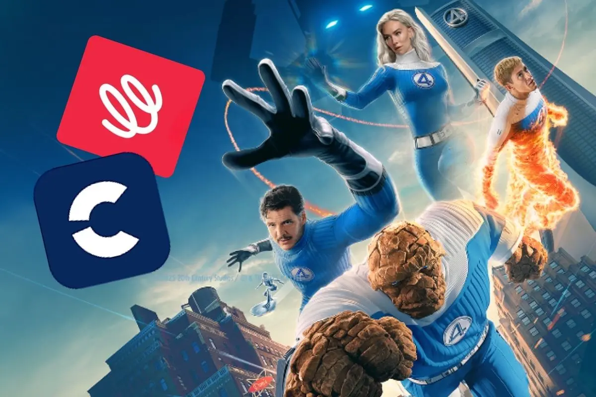 Los 4 Fantásticos: Primeros Pasos llega a salas de cine el 24 de julio. FOTO: CANVA/Facebook: Marvel Studios/Cinépolis/Cinemex