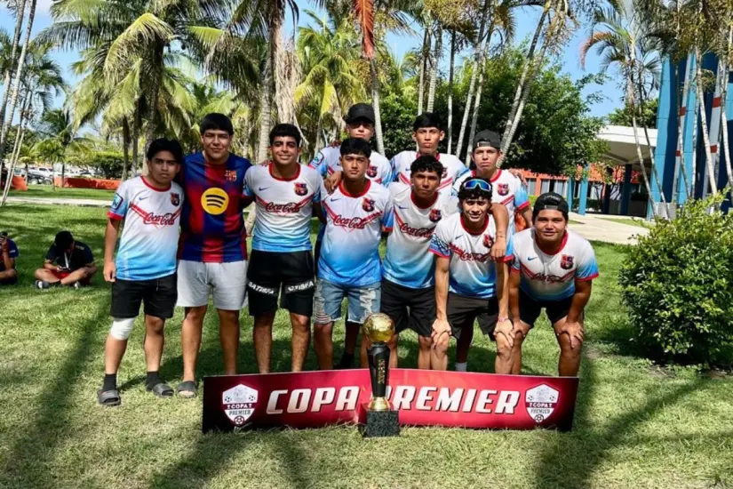 Furia Azul se coronó campeón de la Liga Premier Tamaulipas. Foto: Victoria Jiménez