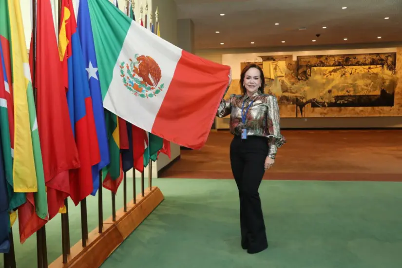 La Alcaldesa Carmen Lilia presentó su primer Informe Local Voluntario de Nuevo Laredo| Foto: FB