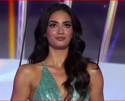 Candidata de Miss Universe Latina cae de las alturas en plena transmisión: VIDEO