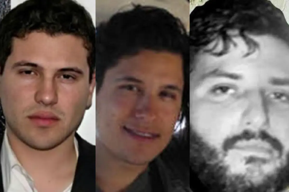 Jesús Alfredo e Iván Archivaldo Guzmán e Ismael Zambada Sicairos. Foto: ICE / Wikipedia Commons