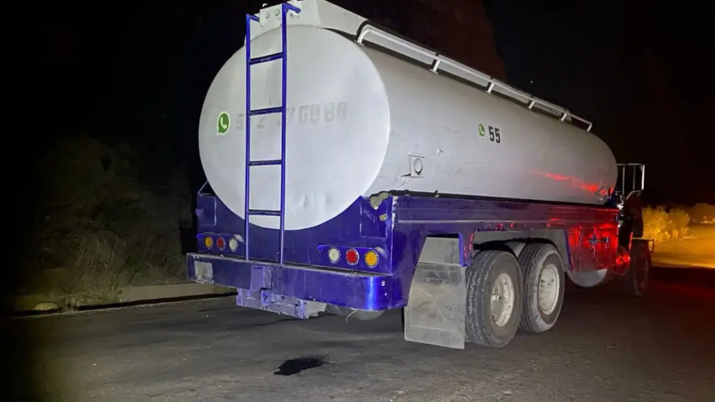 Operativo Frontera Norte decomisa 35 mil litros de combustible robado en Tamaulipas