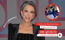 Perro de Florinda Meza juega con peluche de Quico y desata polémica