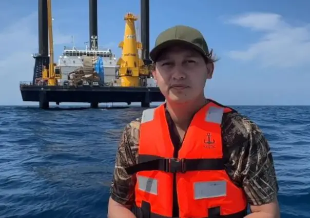 Detectan plataforma marítima de Space X a 18 kilómetros de playa Bagdad recogiendo basura espacial