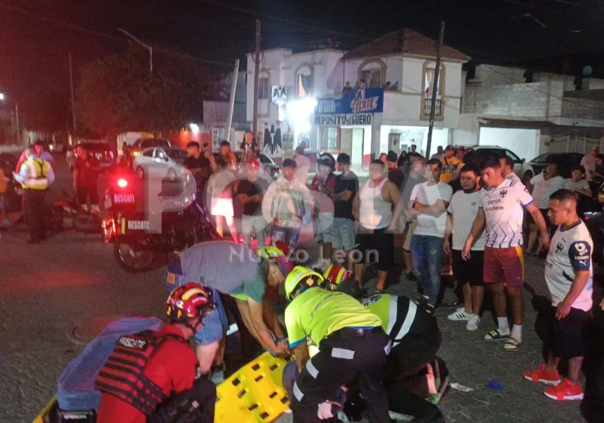 El motociclista circulaba por la zona cuando, por razones aún no esclarecidas, se impactó contra un vehículo particular. Foto: POSTA.