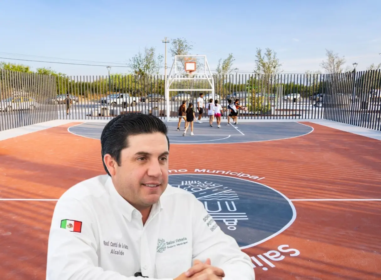 El parque recreativo construido en la colonia Valle del Norte de Salinas Victoria abarca un total de 2,581 metros cuadrados. Foto: Canva/Gobierno de Salinas Victoria.