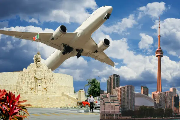 Estos son los vuelos directos de Yucatán a Estados Unidos y Canadá