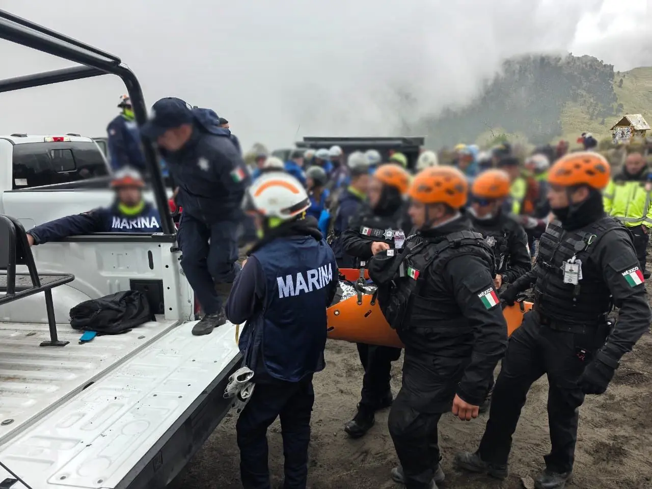 Hallan sin vida a adolescente en el volcán Iztaccíhuatl. Foto: Especial