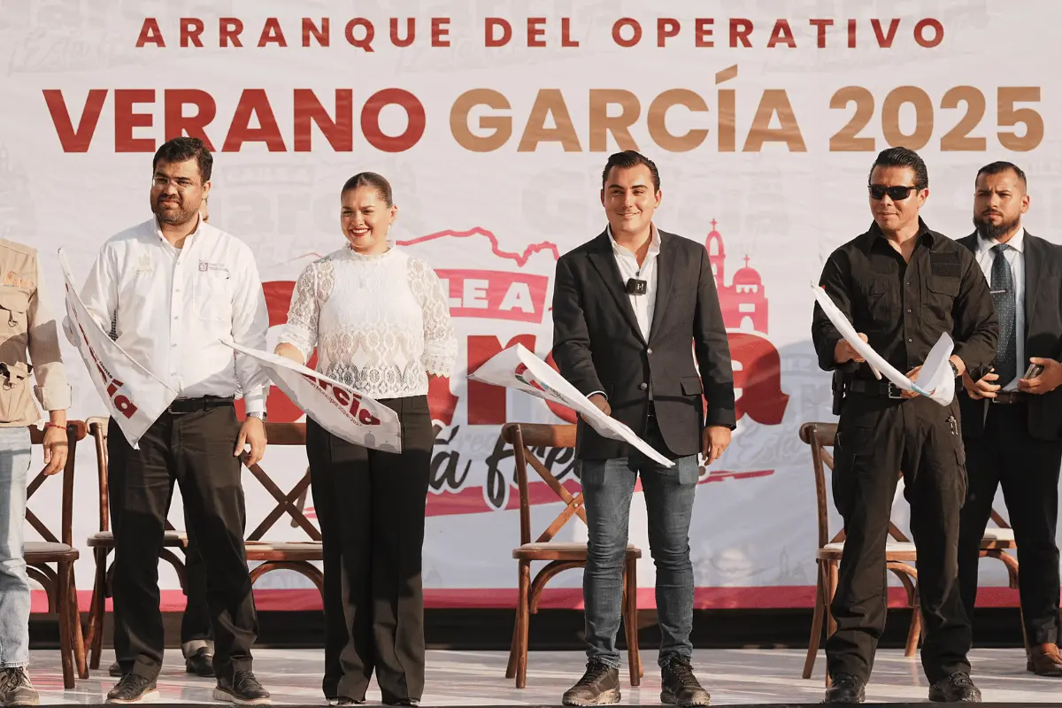 El operativo busca posicionar al municipio como un destino atractivo y seguro. Foto: Gobierno de García.