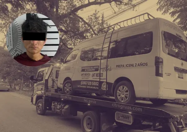 Cae hombre por robo de vehículo en Santiago, Nuevo León