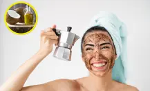 Café y aceite de coco, la mezcla que tu piel necesita para verse 20 años más joven