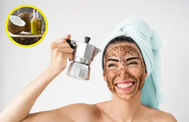 Café y aceite de coco, la mezcla que tu piel necesita para verse 20 años más joven