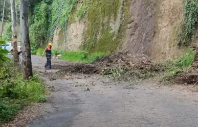Deslave en la Miguel Hidalgo causa cierre vial y moviliza a Protección Civil
