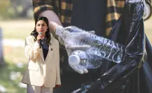 Elva Deyanira refuerza labores de recolección de basura en Zuazua