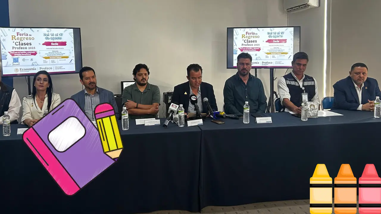 La Canaco organizará la Expo Regreso a Clases 2025 para ayudar a la economía duranguense. Foto: Alejandro Ávila.