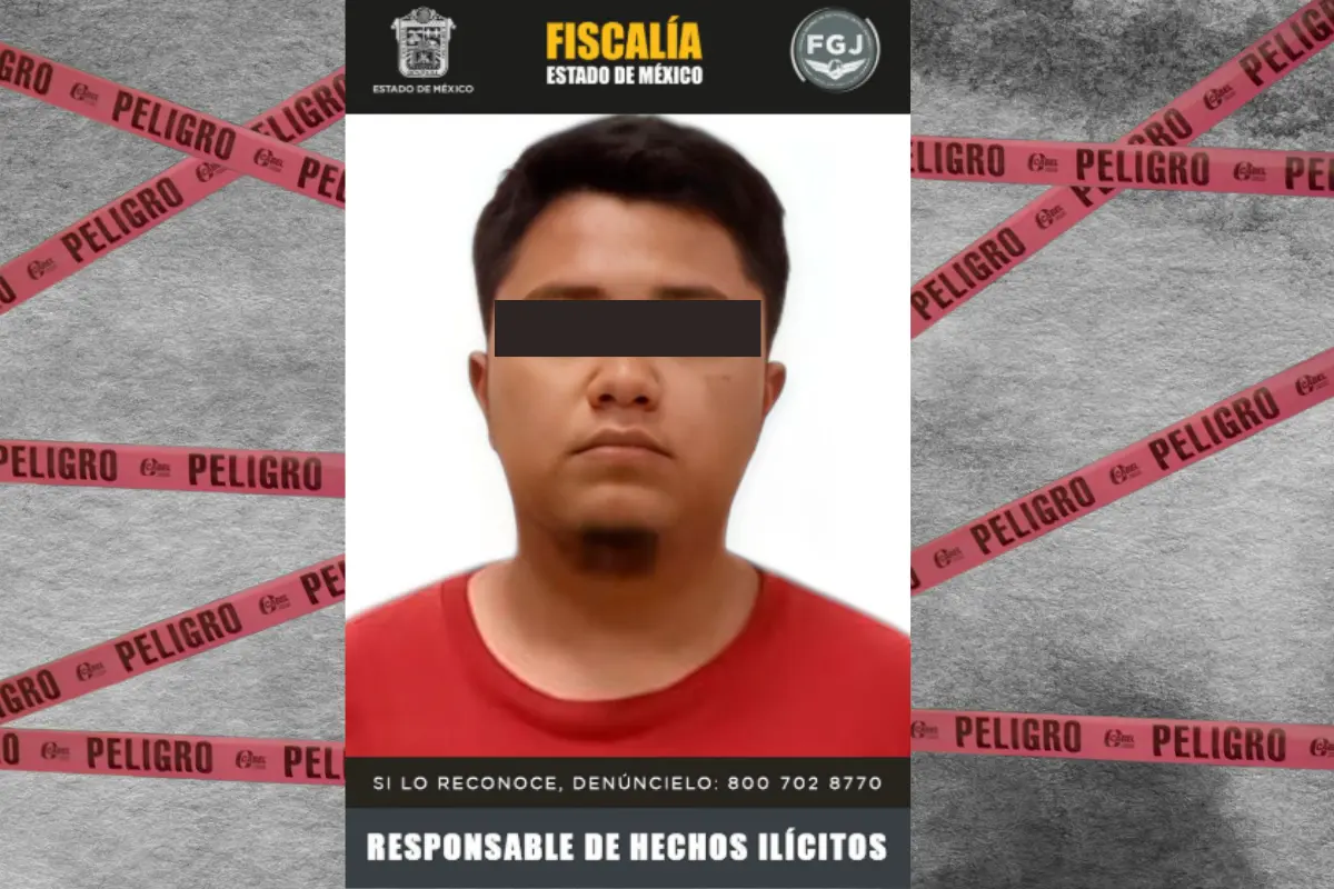 Se da sentencia a Diego N por homicidio. Foto: X (@FiscaliaEdomex) | Canva
