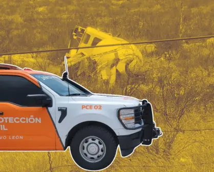 Conductor muere al intentar escapar de revolvedora sin frenos en García
