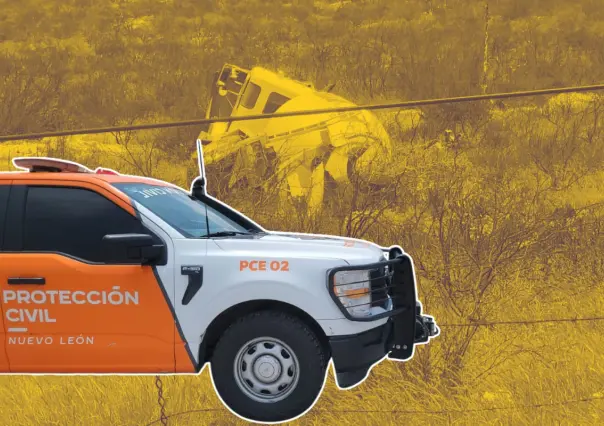 Conductor muere al intentar escapar de revolvedora sin frenos en García