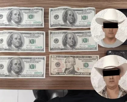 Caen dos en Santiago, intentaron pagar con billetes de 100 dólares falsos