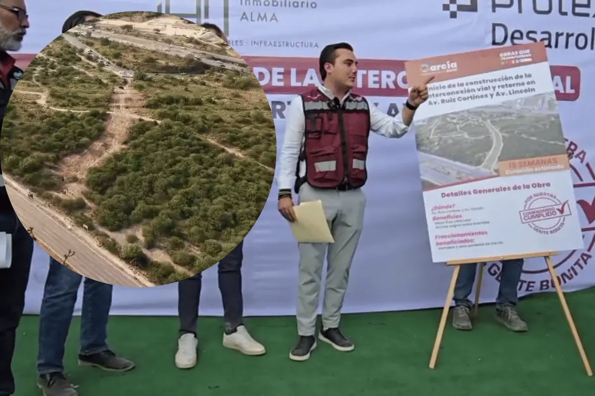 El alcalde Manuel Guerra Cavazos lideró el inicio de este proyecto. Foto: Gobierno de García.