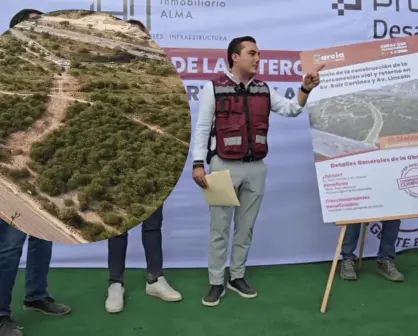 Manuel Guerra da inicio a obra de interconexión vial en García