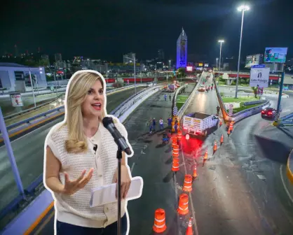 Obras de mantenimiento en la noche: así buscan agilizar la movilidad en Nuevo León
