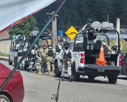 Colapsa sur del Edomex por bloqueos de transportistas; protestan por operativos contra extorsión
