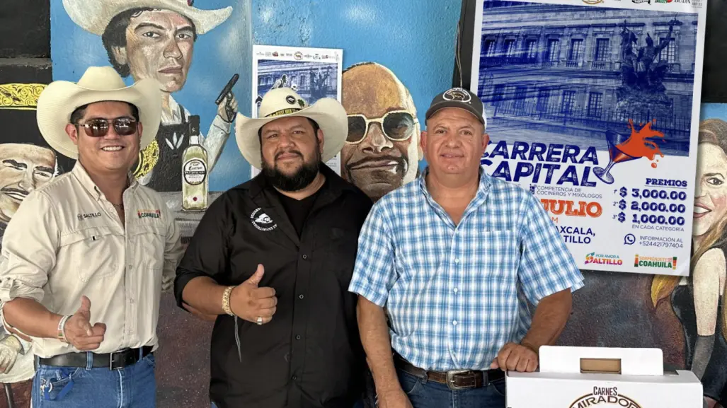 Carrera Capital llega a Saltillo reuniendo a meseros, parrilleros y mixólogos 
