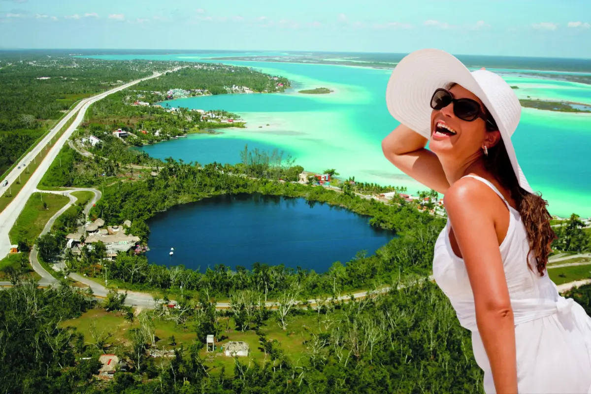 Bacalar, el destino del Caribe mexicano con una laguna de 7 colores que enamora. Foto: mexicancaribbean.travel