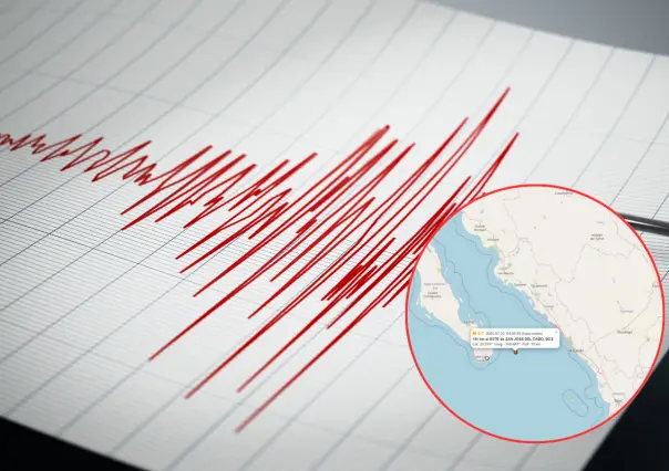 ¿Sentiste el temblor? Esta madrugada se registró un sismo frente a Los Cabos, Baja California Sur