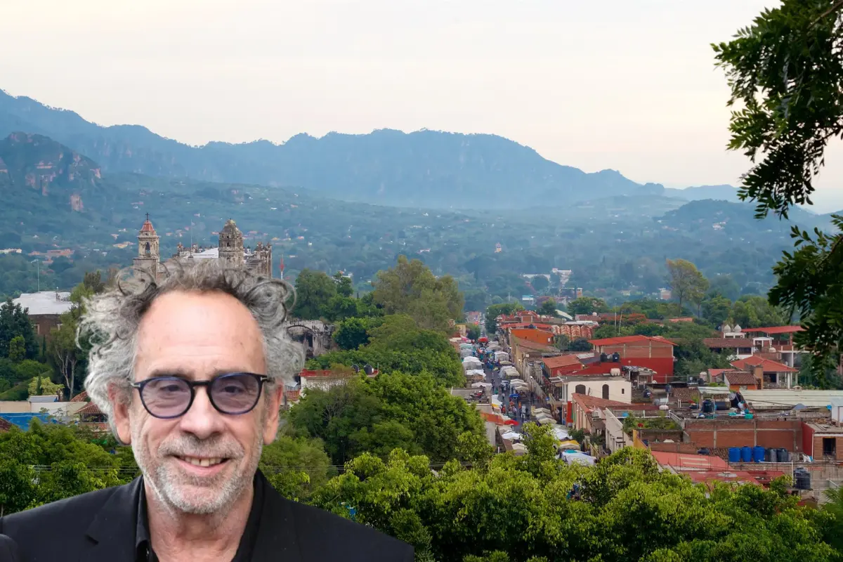 Tepoztlán y Tim Burton. Foto: Google Maps www.radionacional | Canva
