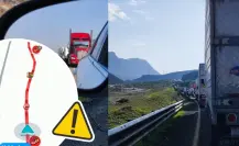 Accidente en la carretera libre Saltillo-Monterrey paraliza vías y retrasos en Coahuila 