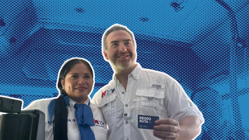 Adrián de la Garza presenta "Regio Ruta": transporte público gratuito en Monterrey