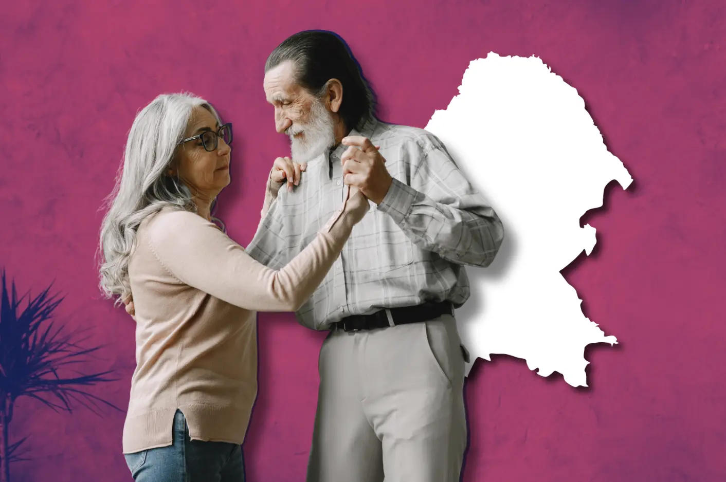 Baile para adultos mayores en Monclova / Foto: Composición de Canva