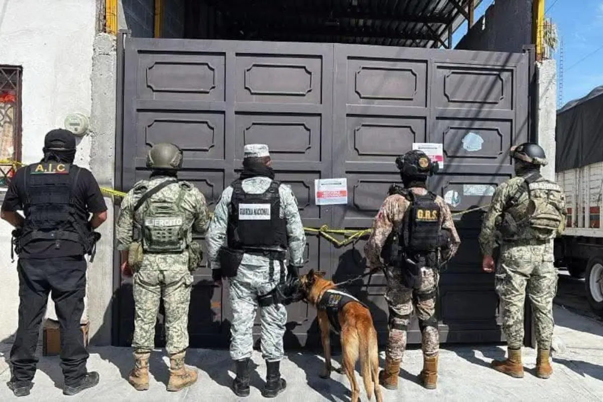 Durante la realización del operativo no se registraron personas lesionadas o algún incidente./Foto: Secretaría de Seguridad Pública de Coahuila