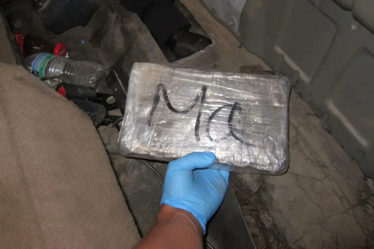 Cargamento de cocaína Foto: X(Twitter) @CBP