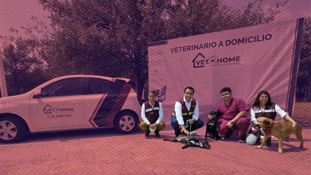 Jesús Nava anuncia "VET HOME", servicio veterinario gratuito a domicilio en Santa Catarina