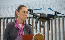 No hay alarma por drones en la frontera con Estados Unidos, dice Sheinbaum