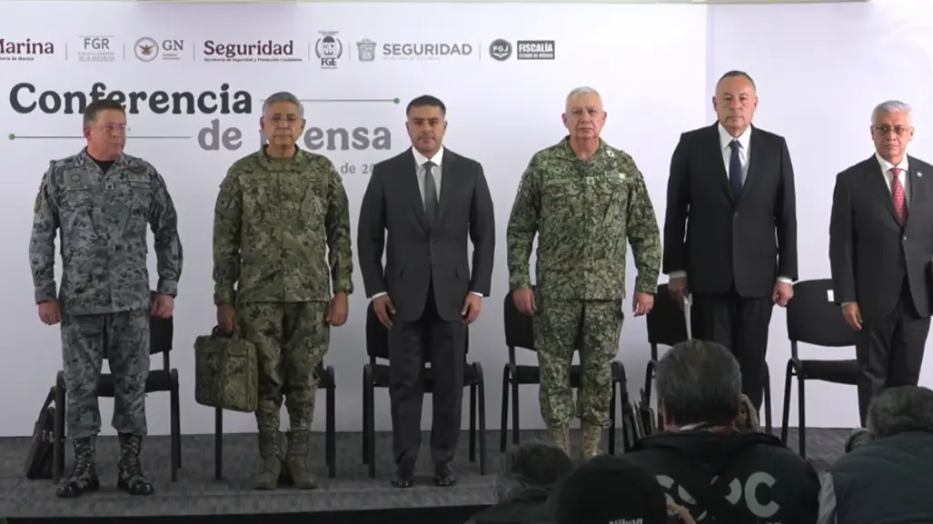 Omar García Harfuch confirma megaoperativo contra extorsión en 14 municipios del Edomex