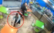 Hombre causa destrozos en taquería de Ecatepec por no dejarlo comer y amenaza con usar pistola