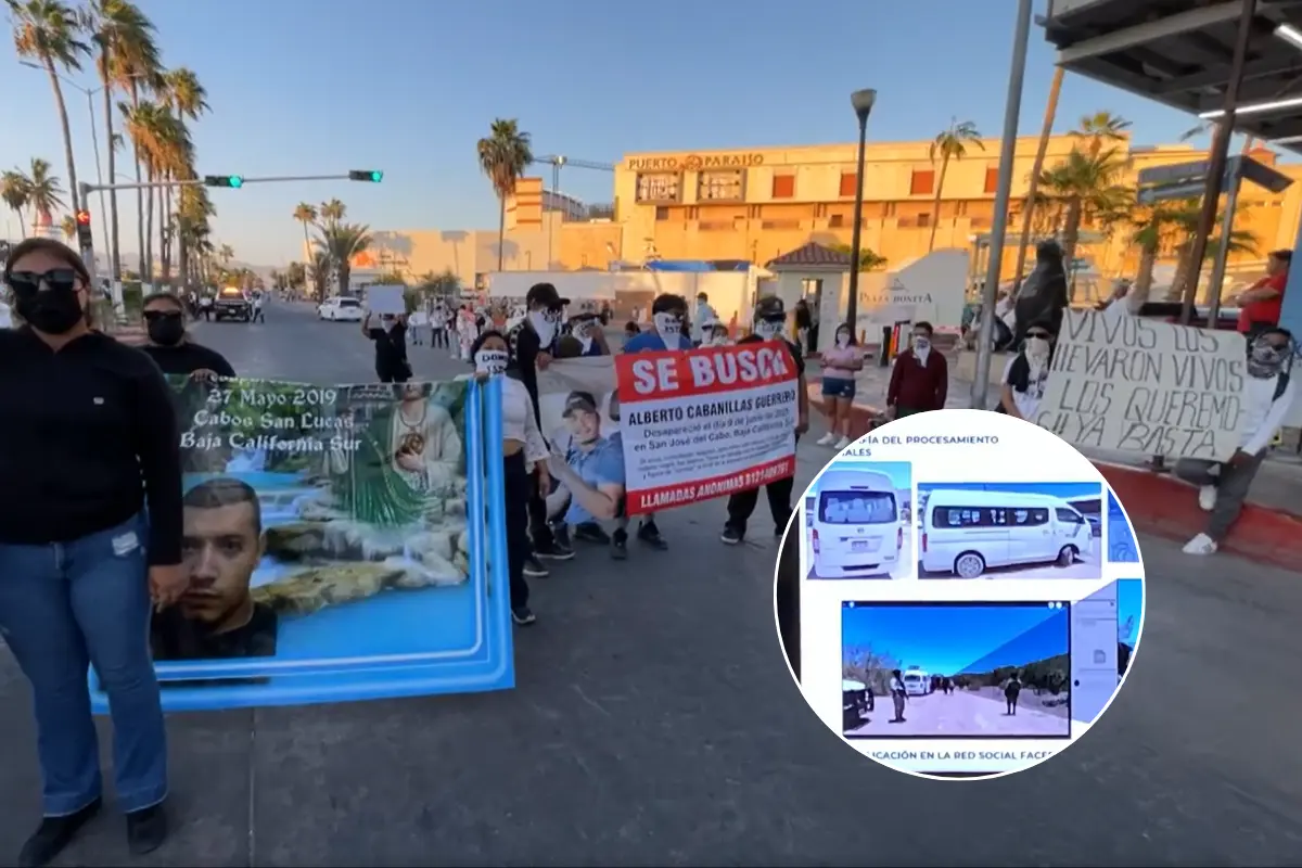 Colectivos exigen depurar la Comisión de Búsqueda de BCS por presunta colusión con el narco. Foto: FB Busquedas por San José del Cabo / Canva
