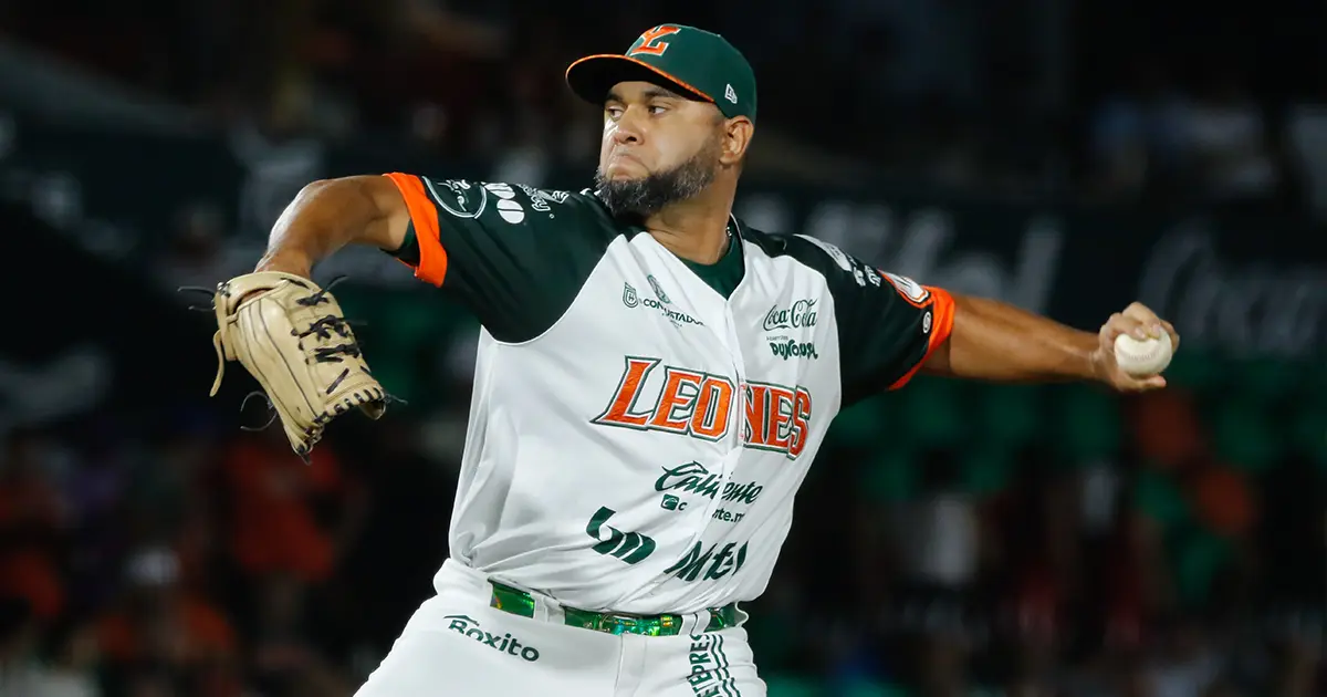 Los Leones de Yucatán mantienen la racha negativa tras perder la noche del martes ante los Diablos Rojos del México lo que quita posibilidades de acceder a la postemporada.- Fuente Leones de Yucatán